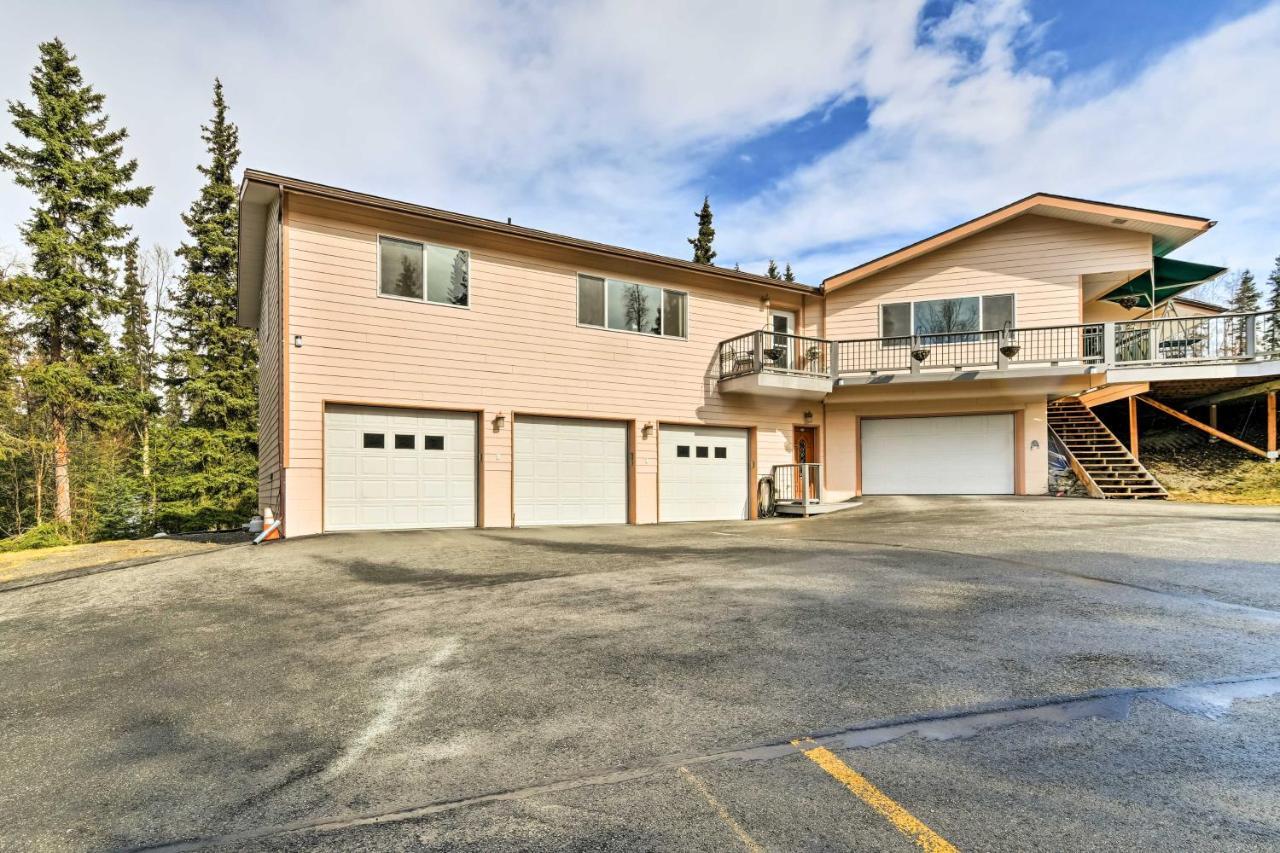 Hillside Anchorage Home By Hiking And Biking Trails! Exterior photo